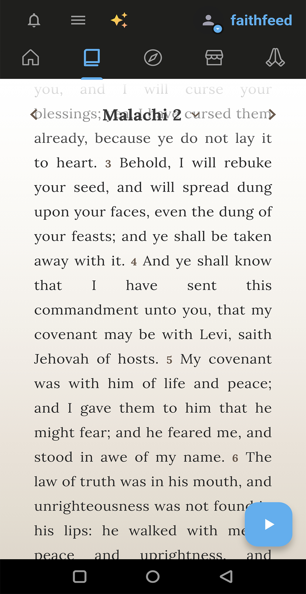 FaithFeed App Preview